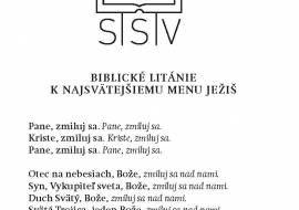 Biblick litnie k Najsvtejiemu menu Jei